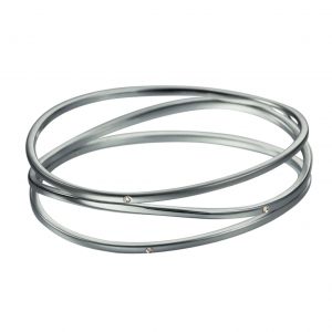 Серебряный женский браслет hot diamonds DC044