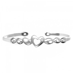 Серебряный женский браслет hot diamonds DC069