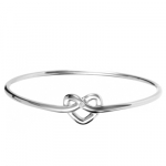 Серебряный женский браслет hot diamonds DC070