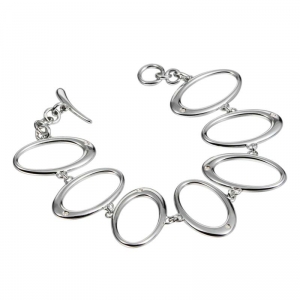 Серебряный женский браслет hot diamonds DL014