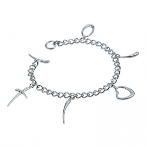 Серебряный женский браслет hot diamonds DL015