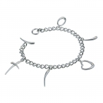 Серебряный женский браслет hot diamonds DL015