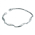 Серебряный женский браслет hot diamonds DL016