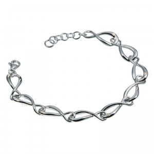 Серебряный женский браслет hot diamonds DL037