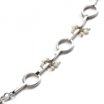 Серебряный женский браслет hot diamonds DL057