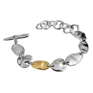 Серебряный женский браслет hot diamonds DL066