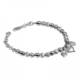 Серебряный женский браслет hot diamonds DL074