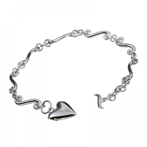 Серебряный женский браслет hot diamonds DL083