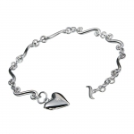 Серебряный женский браслет hot diamonds DL083