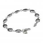 Серебряный женский браслет hot diamonds DL084