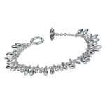 Серебряный женский браслет hot diamonds DL085