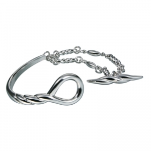 Серебряный женский браслет hot diamonds DL087
