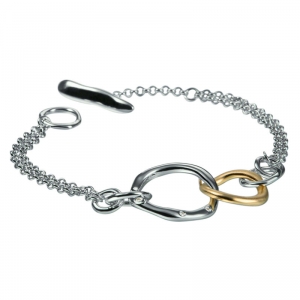 Серебряный женский браслет hot diamonds DL090