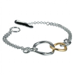 Серебряный женский браслет hot diamonds DL090