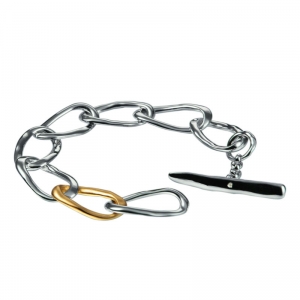 Серебряный женский браслет hot diamonds DL091