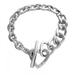 Серебряный женский браслет hot diamonds DL099
