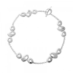 Серебряный женский браслет hot diamonds DL106