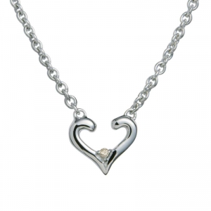Серебряное колье hot diamonds DN025