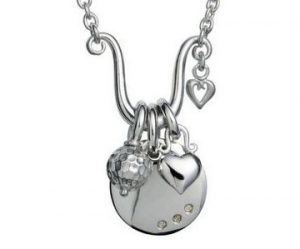 Серебряное колье hot diamonds DN028