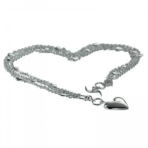 Серебряное колье hot diamonds DN038