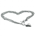 Серебряное колье hot diamonds DN038