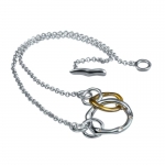 Серебряное колье hot diamonds DN042