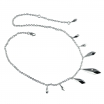 Серебряное колье hot diamonds DN046