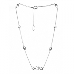Серебряное колье hot diamonds DN050