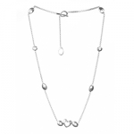 Серебряное колье hot diamonds DN050