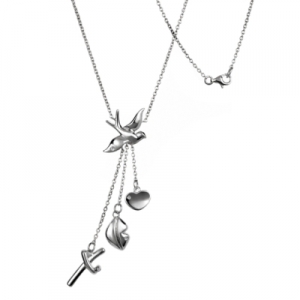 Серебряная подвеска - кулон hot diamonds DP161